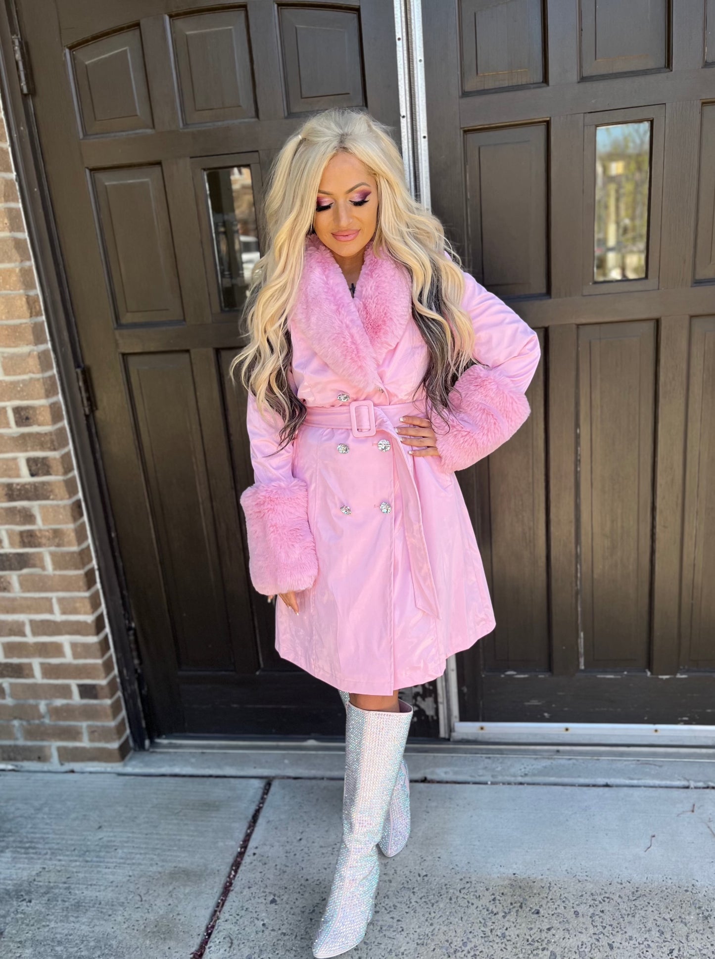 Hi Barbie Trench Coat